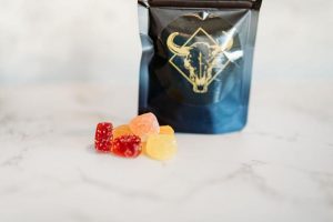 A variety of CBD gummies